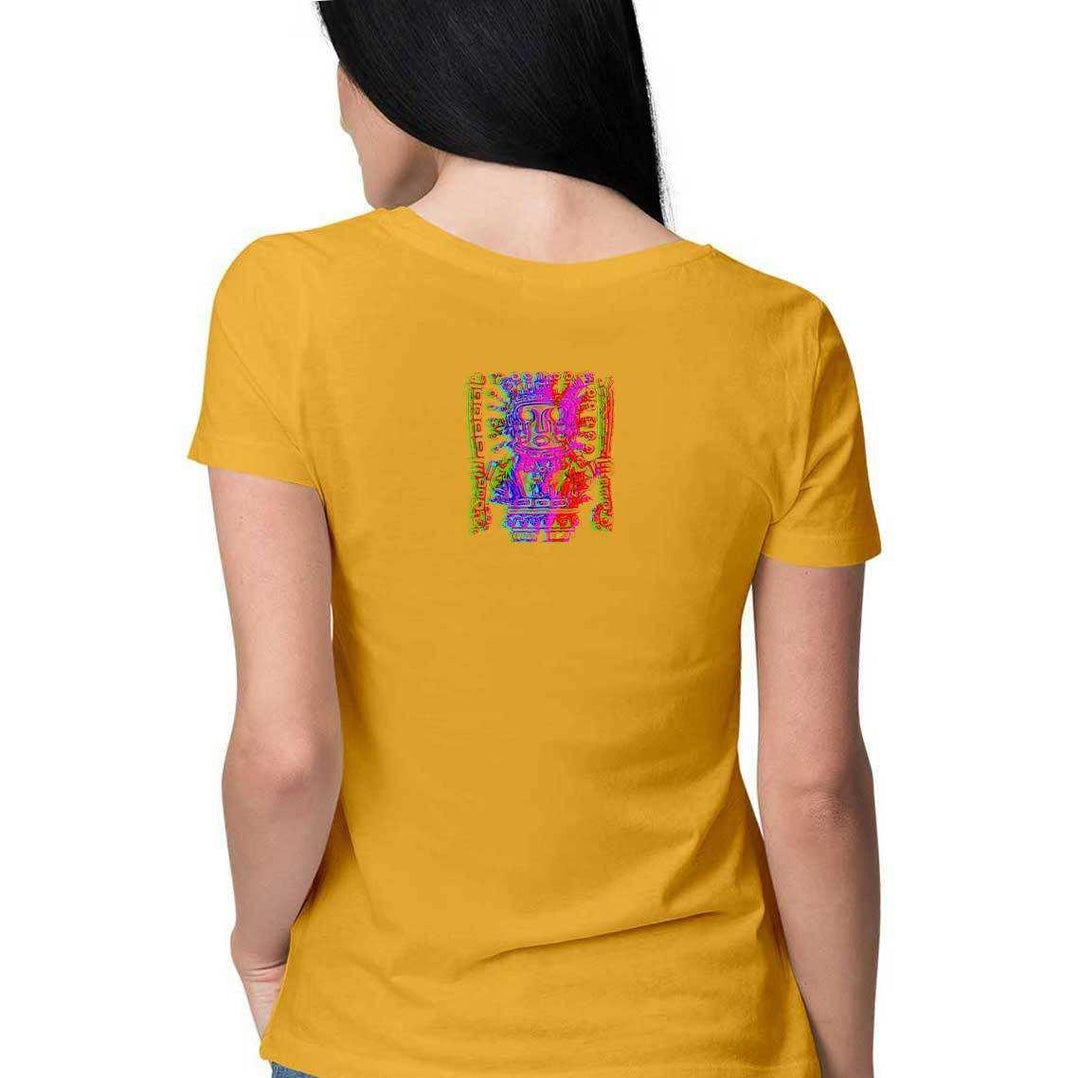 The Staff God of the Amazon Dual Print Women's T-ShirtClothingAmazon Staff God Women's T-Shirt - Exclusive Design
