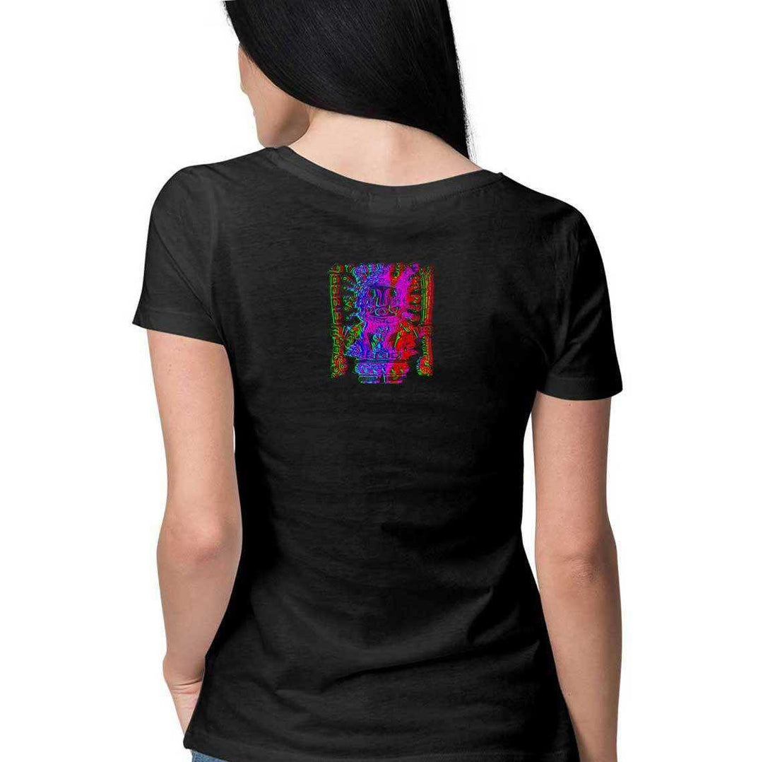 The Staff God of the Amazon Dual Print Women's T-ShirtClothingAmazon Staff God Women's T-Shirt - Exclusive Design