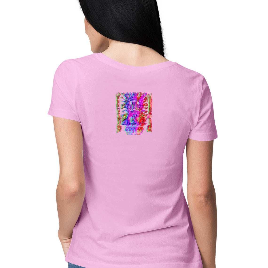 The Staff God of the Amazon Dual Print Women's T-Shirt.