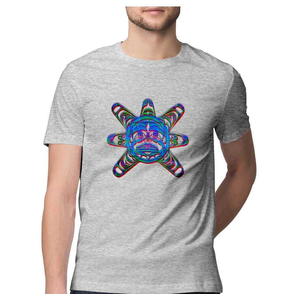 The Sun God of the Aztec Empire Men's T-Shirt.
