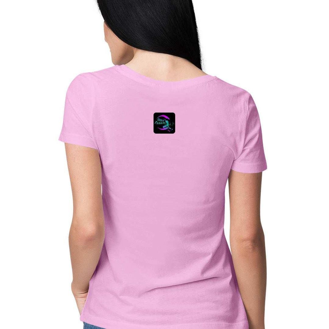 The Warli Dance on Harmony Women's T-ShirtClothingWarli Dance T-Shirt - Soma Flora | 100% Cotton, Graphic Print