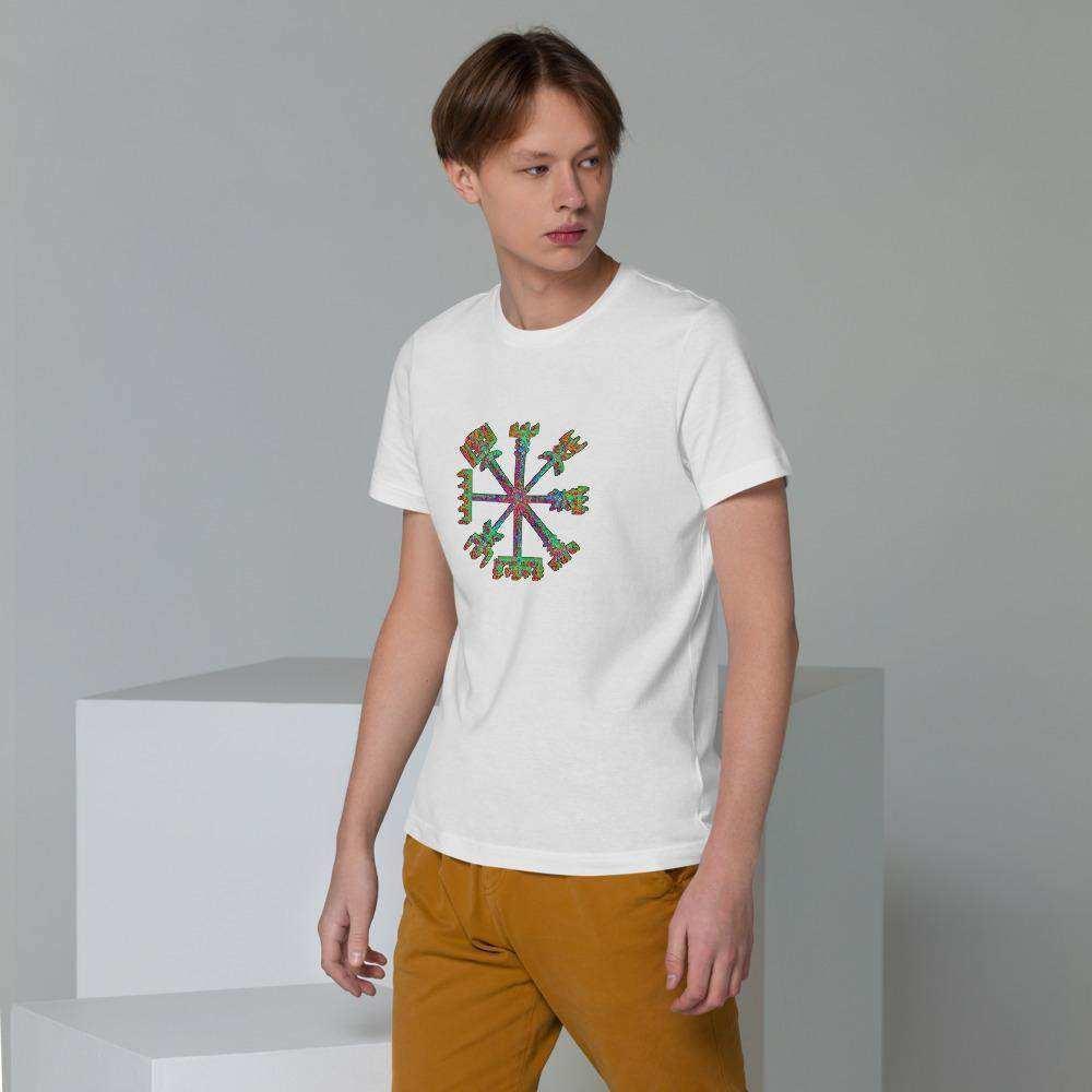 The Way finder Viking's Compass Men's Graphic T-Shirt.