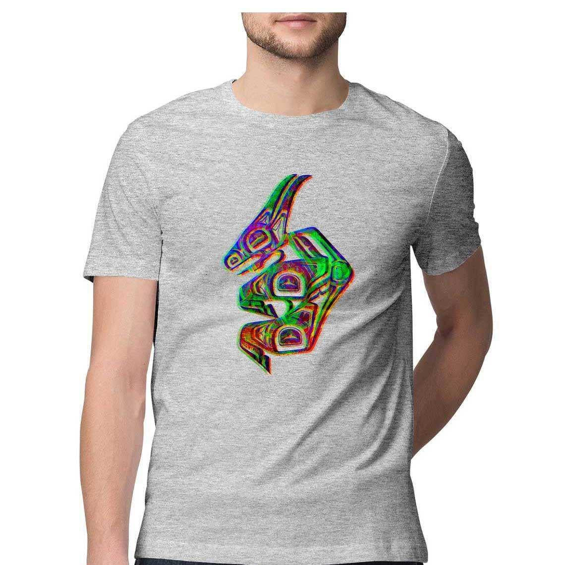 The Wise Aztec Rabbit Searches for the Rainbow Men's T-Shirt.