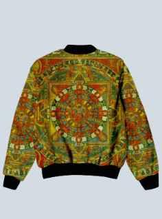 Tibetan Tantra Magic Women's Bomber JacketClothingTibetan Tantra Magic Women's Bomber Jacket