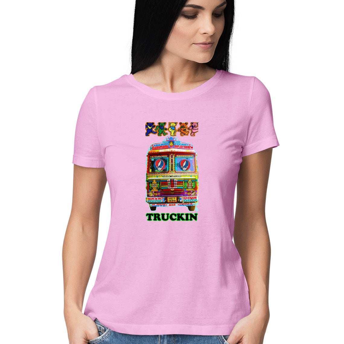Truckin Crazy Women's T-Shirt.