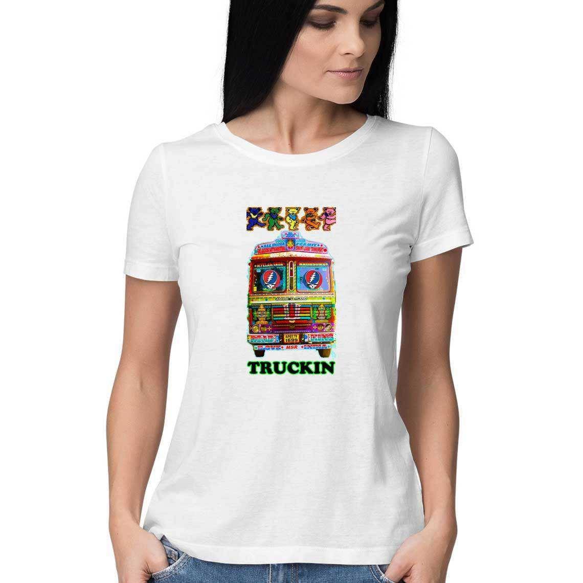 Truckin Crazy Women's T-Shirt.