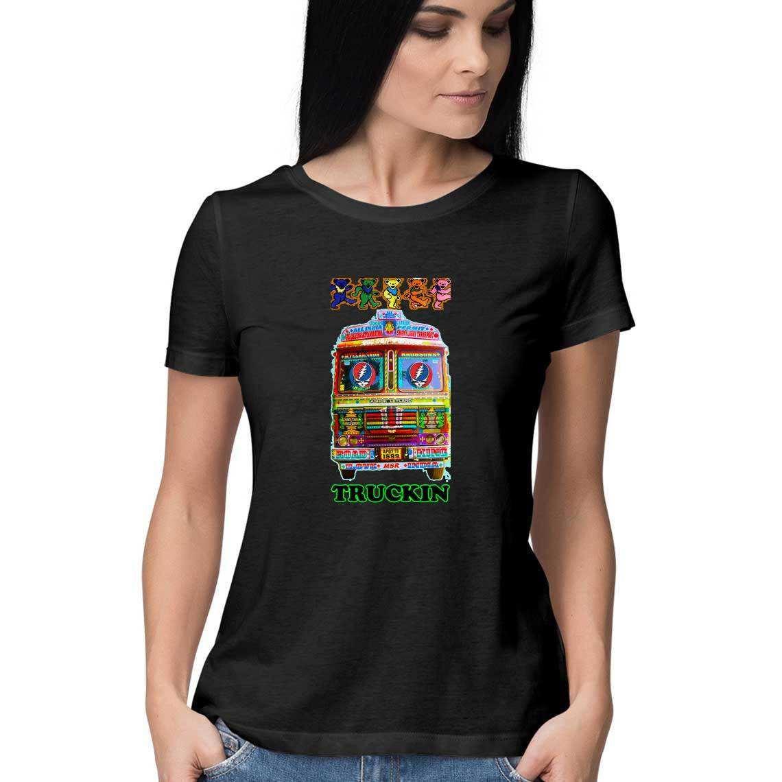 Truckin Crazy Women's T-Shirt.