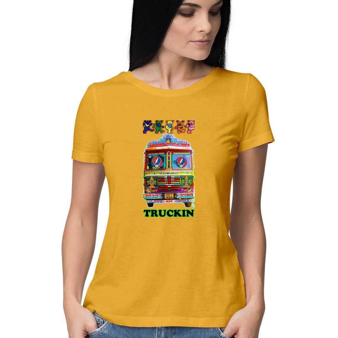 Truckin Crazy Women's T-Shirt.