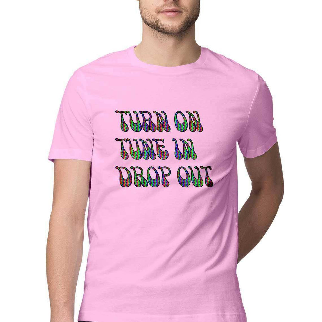 Turn on, Tune in and Drop out Men's T-ShirtClothingMen's Psychedelic T-Shirt - Exclusive Design | 100% Cotton