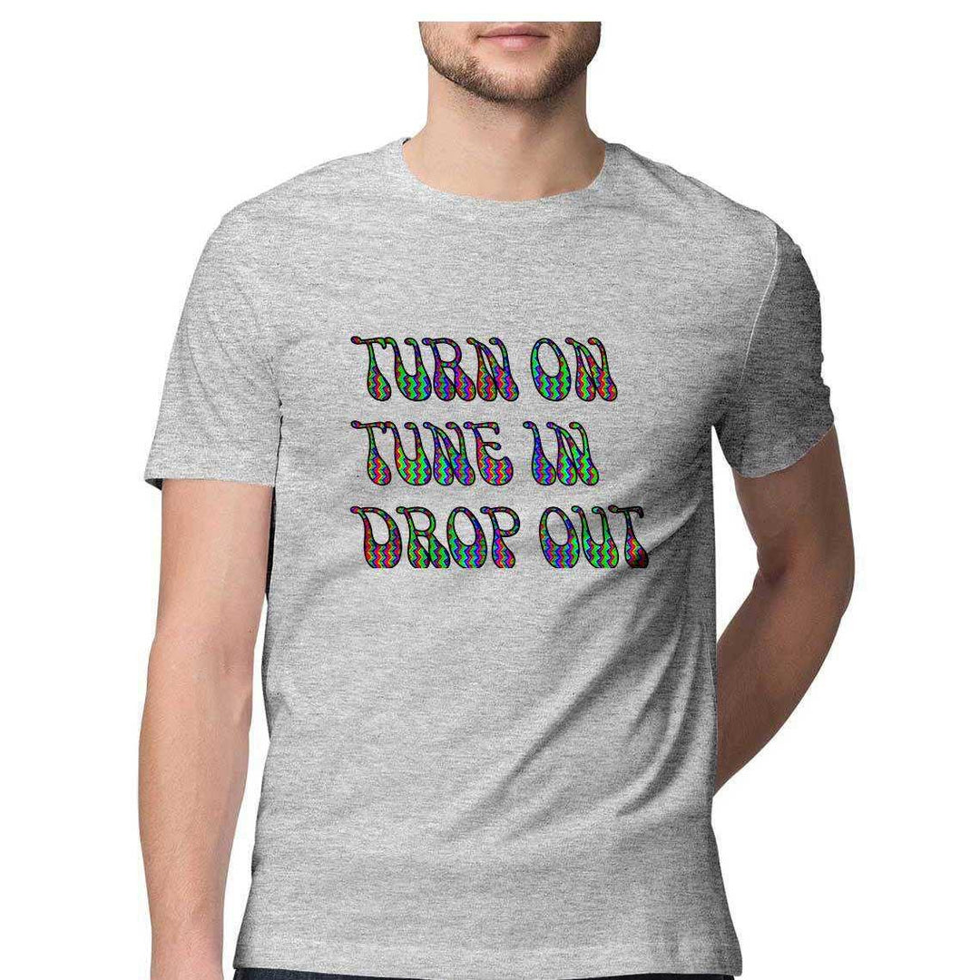 Turn on, Tune in and Drop out Men's T-ShirtClothingMen's Psychedelic T-Shirt - Exclusive Design | 100% Cotton