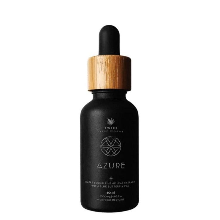 TWIEE AZURE Hemp Leaf Extract- Butterfly Blue Pea 2000 MGCBD IsolateTWIEE AZURE Hemp Leaf Extract - 2000 MG - 30 ML| BLUE or BUTTERFLY Tea