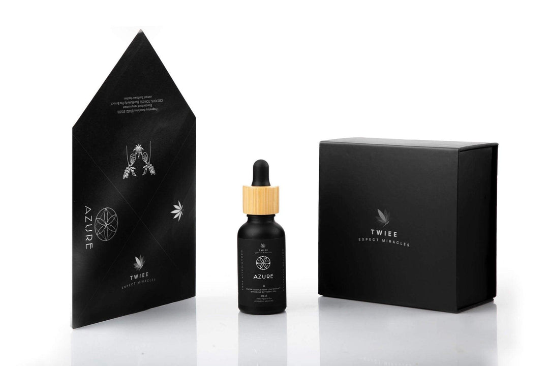 TWIEE AZURE Hemp Leaf Extract- Butterfly Blue Pea 2000 MGCBD IsolateTWIEE AZURE Hemp Leaf Extract - 2000 MG - 30 ML| BLUE or BUTTERFLY Tea