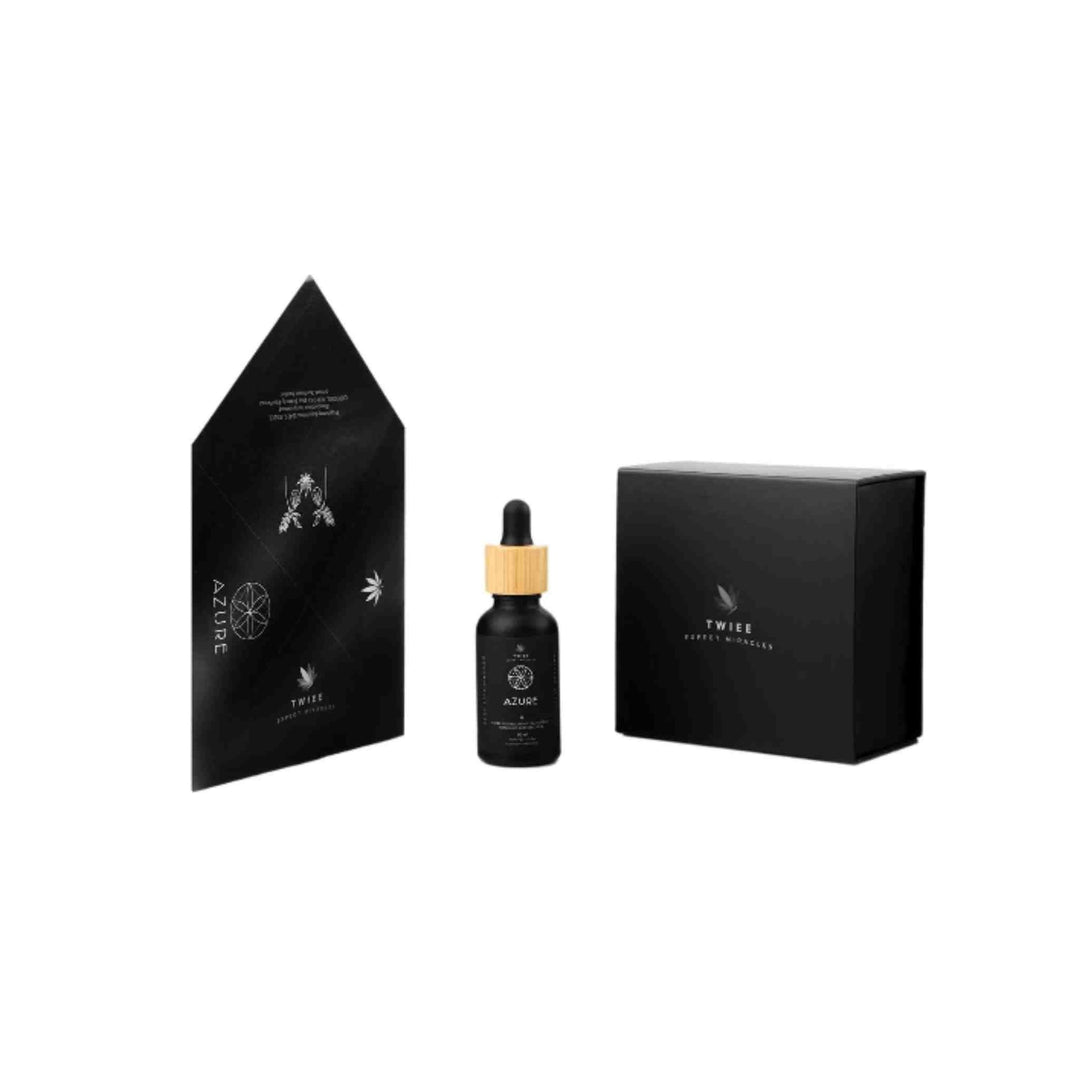 TWIEE AZURE Hemp Leaf Extract- Butterfly Blue Pea 2000 MGCBD IsolateTWIEE AZURE Hemp Leaf Extract - 2000 MG - 30 ML| BLUE or BUTTERFLY Tea