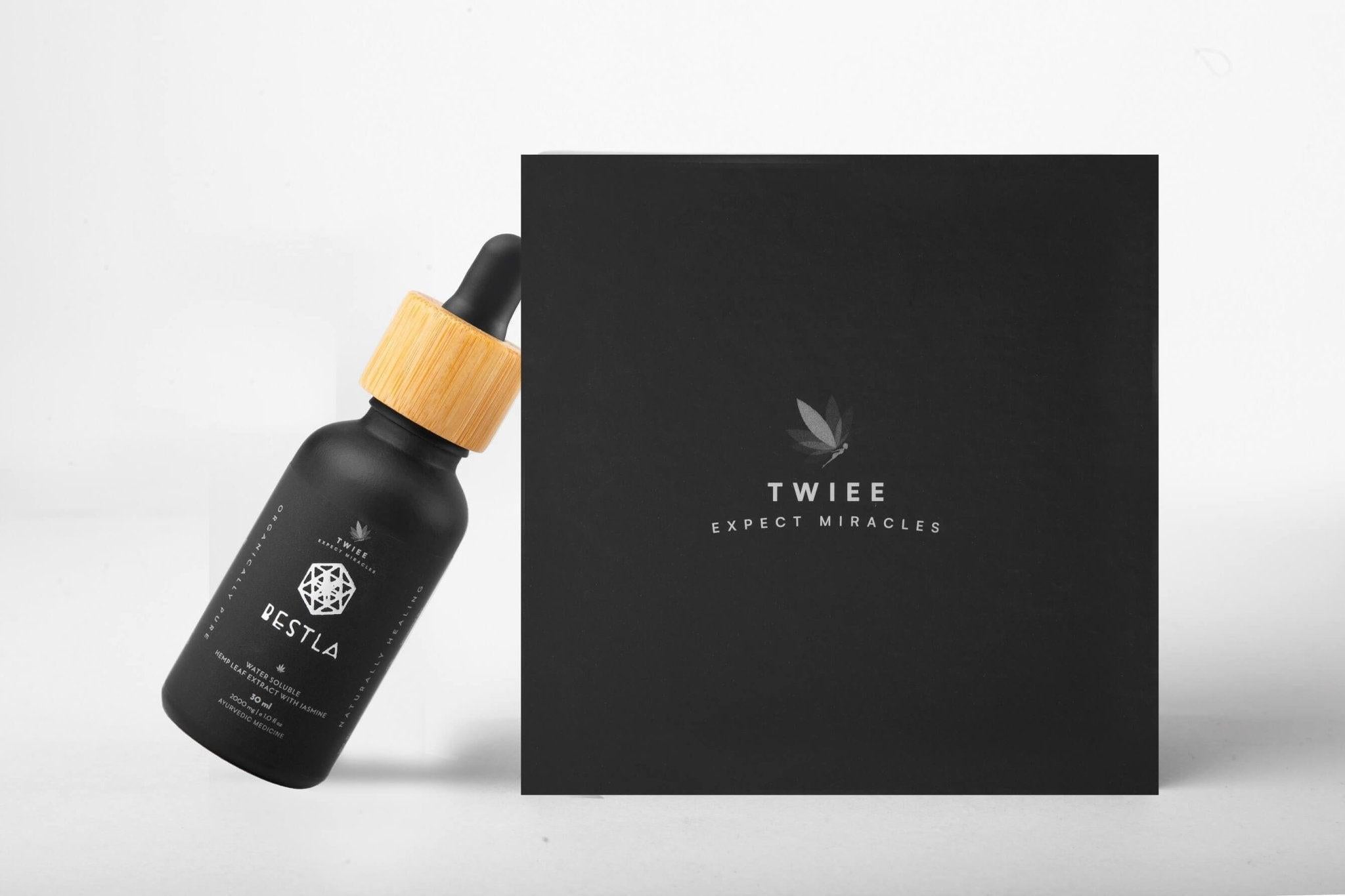 Twiee Bestla Pure CBD Oil Tincture - 2000 MG - 30 ML.