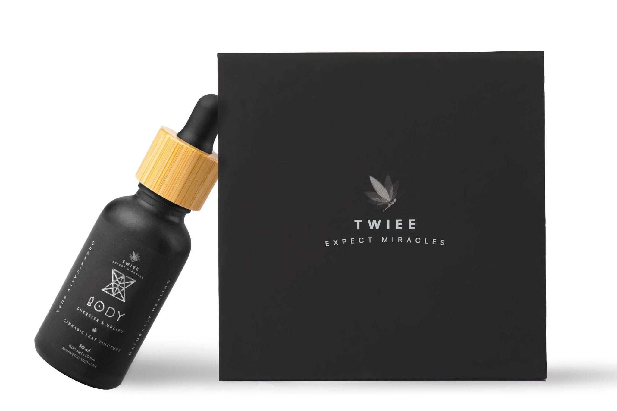 TWIEE BODY Cannabis Tincture (Energize & Uplift) 1500 MG - 30 ML - CBD Store India