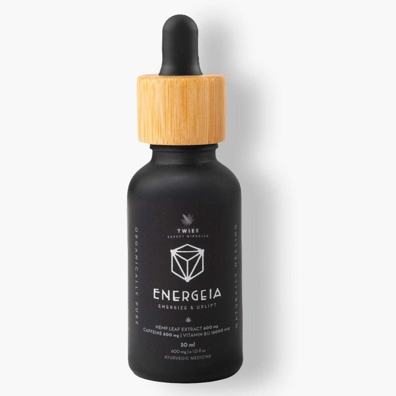 Twiee Energia Tincture - Medical Cannabis + Vitamin B12 + Caffeine - Energize 30 ML.