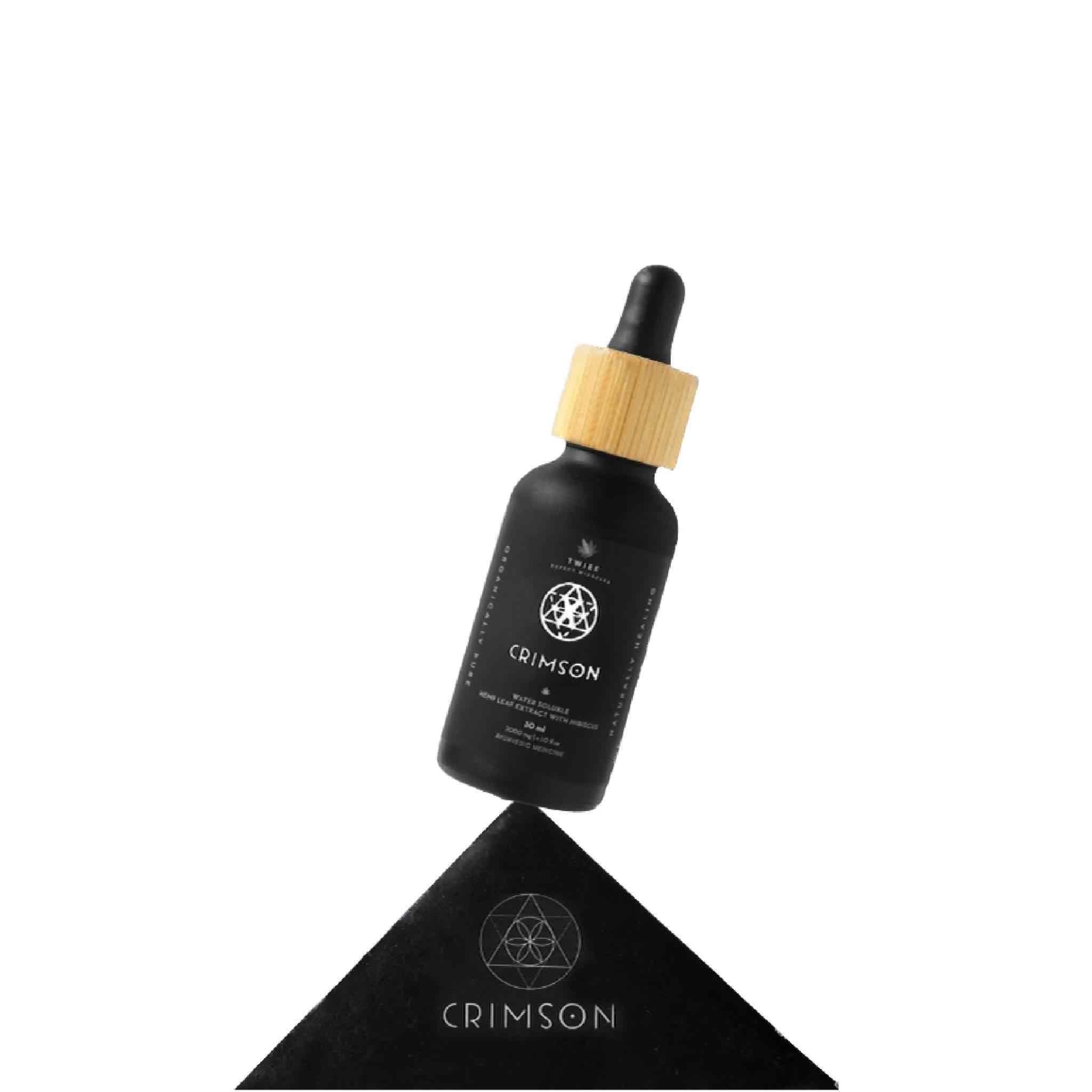 Twiee Crimson- Pure CBD Oil Tincture - Hibiscus- 30 ml.