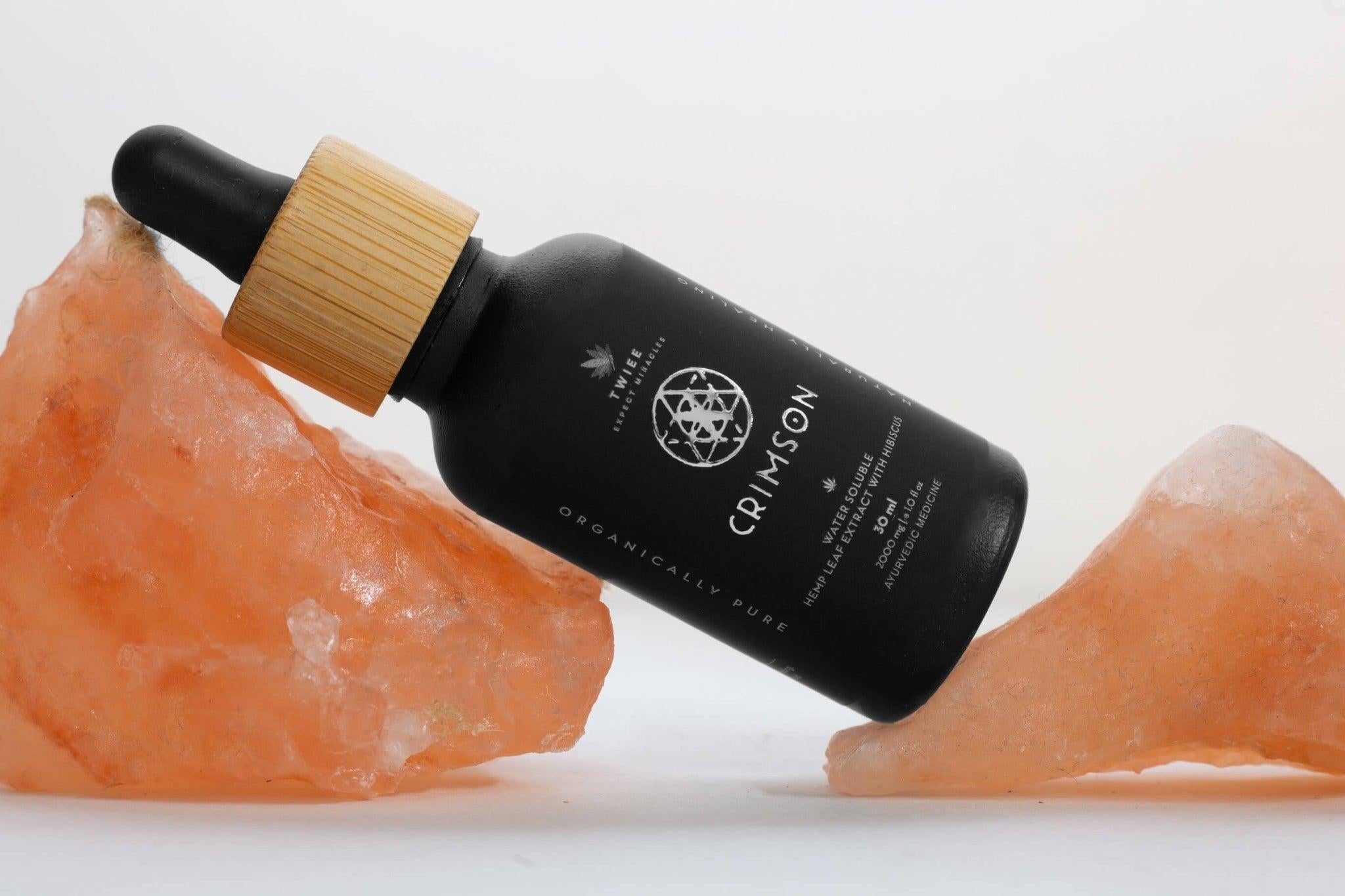 Twiee Crimson- Pure CBD Oil Tincture - Hibiscus- 30 ml.