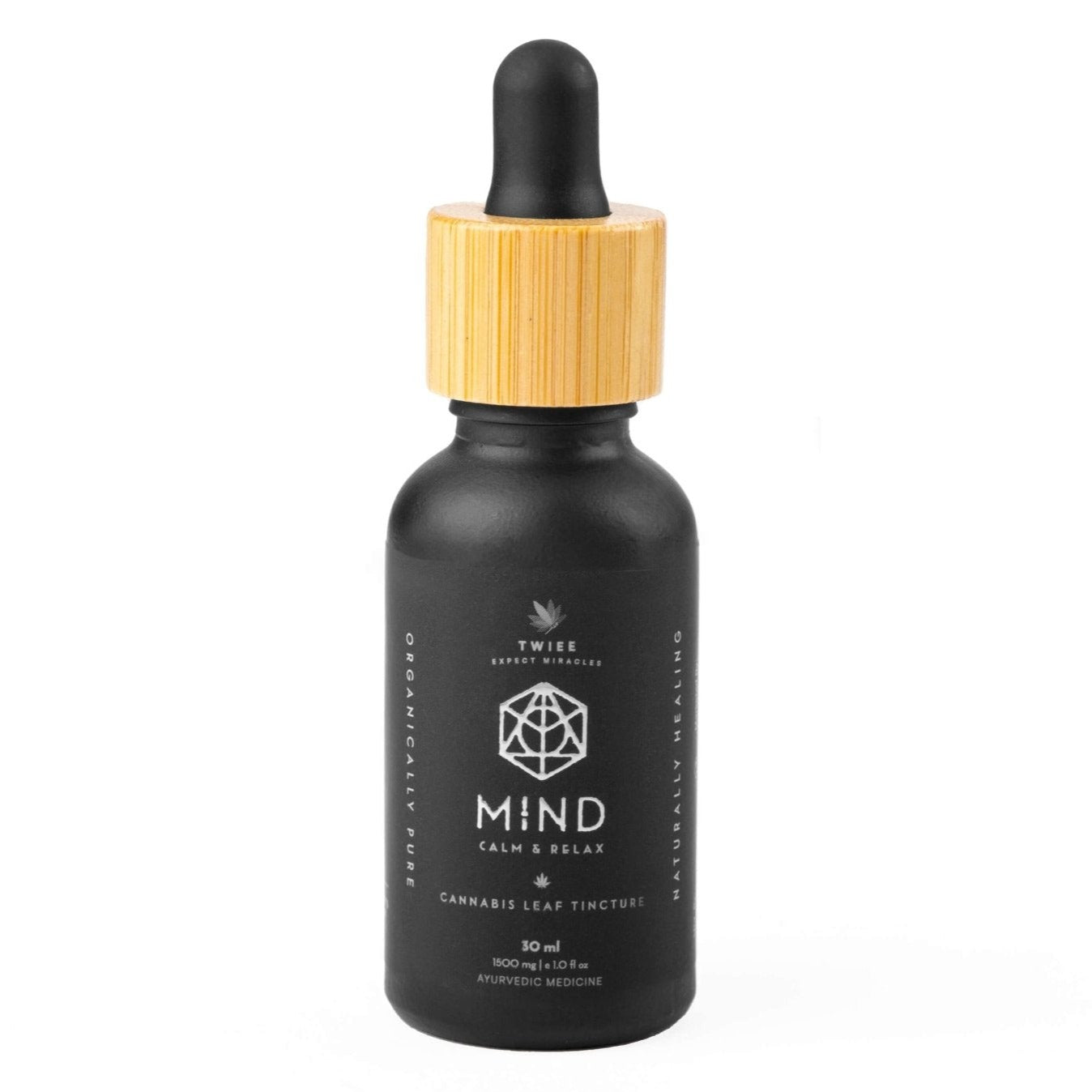 TWIEE MIND Cannabis Tincture (Calm & Relax) 1500 MG - 30 ML - CBD Store India