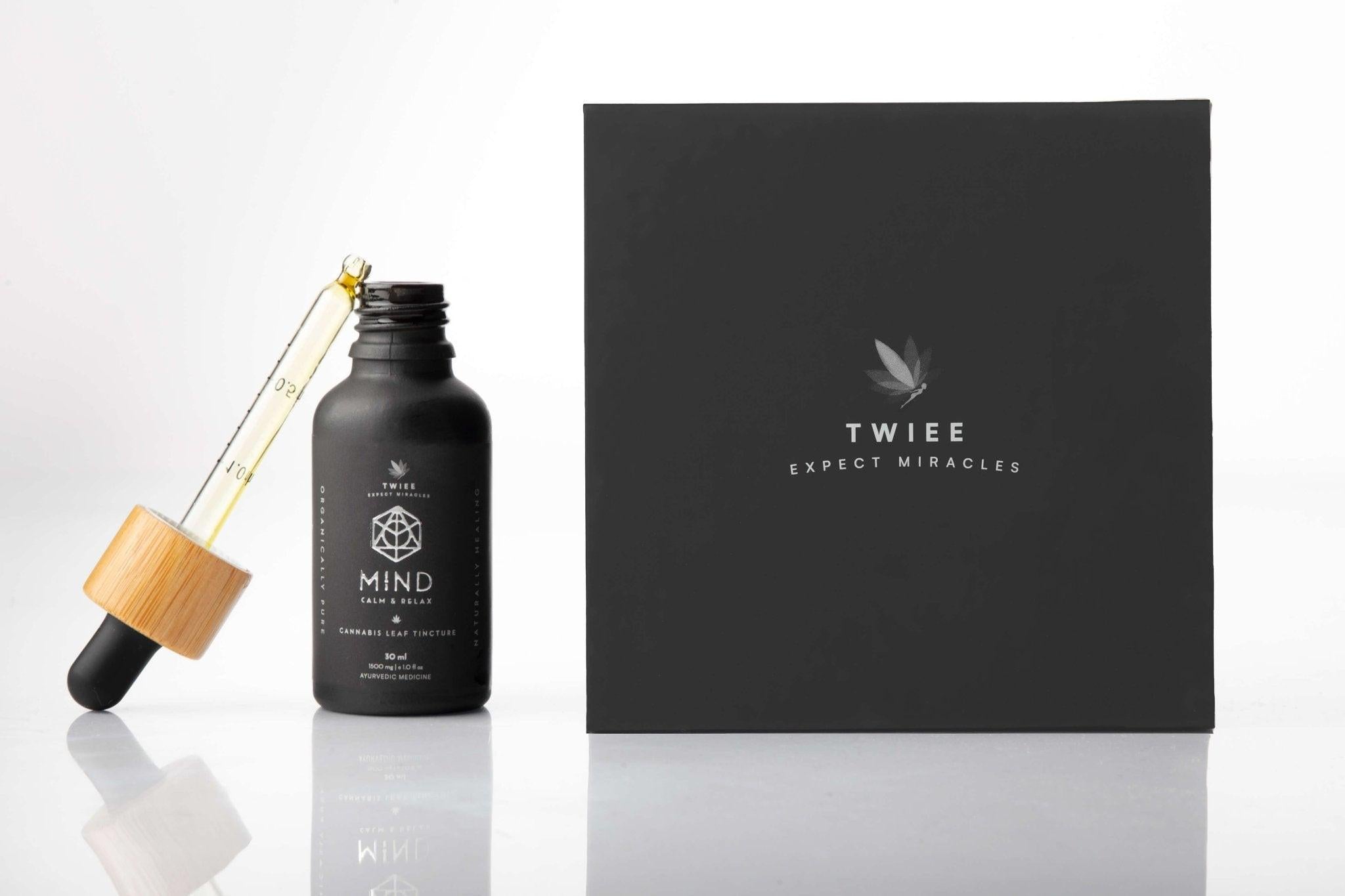 TWIEE MIND Cannabis Tincture (Calm & Relax) 1500 MG - 30 ML.