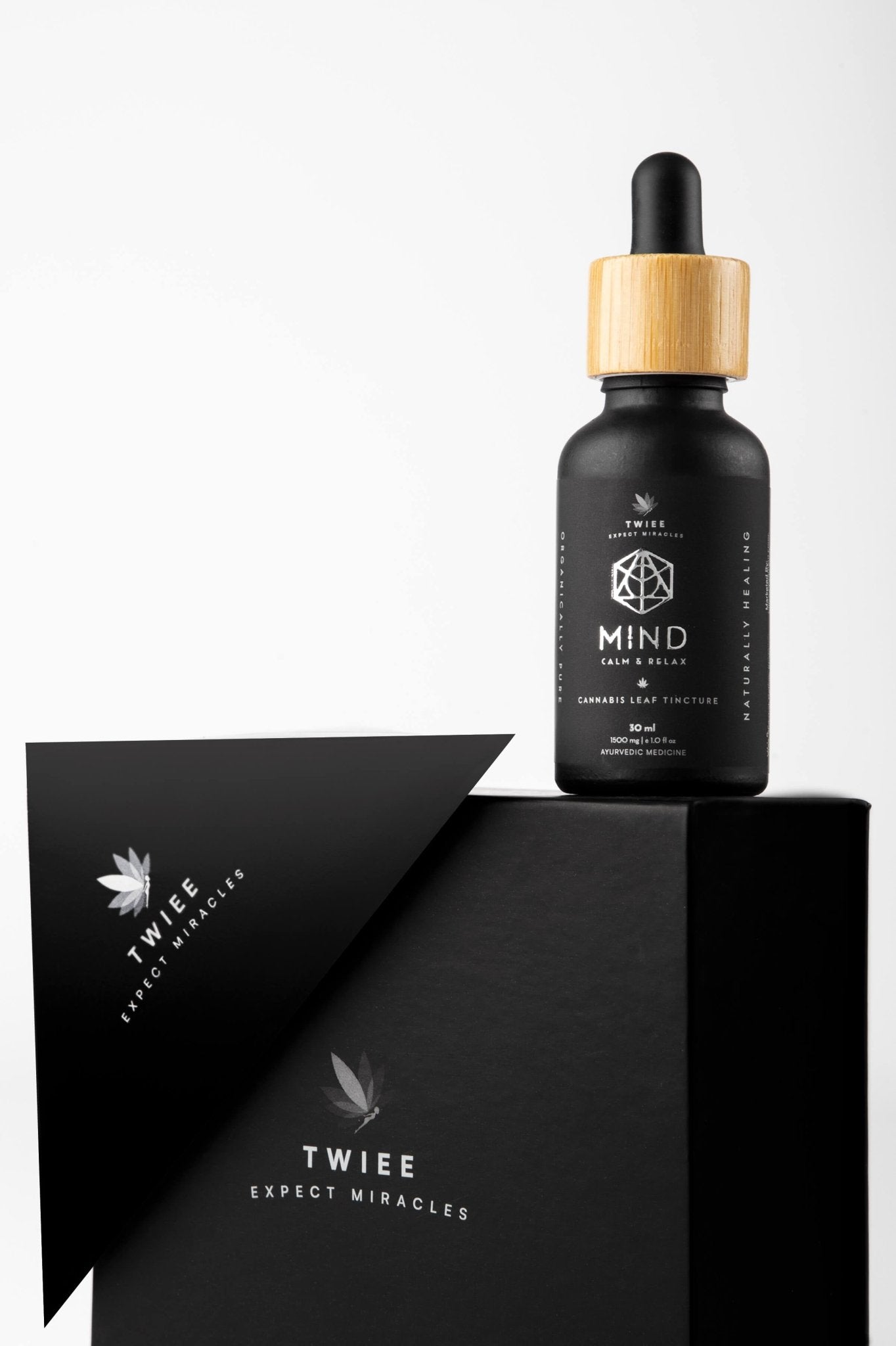 TWIEE MIND Cannabis Tincture (Calm & Relax) 1500 MG - 30 ML - CBD Store India