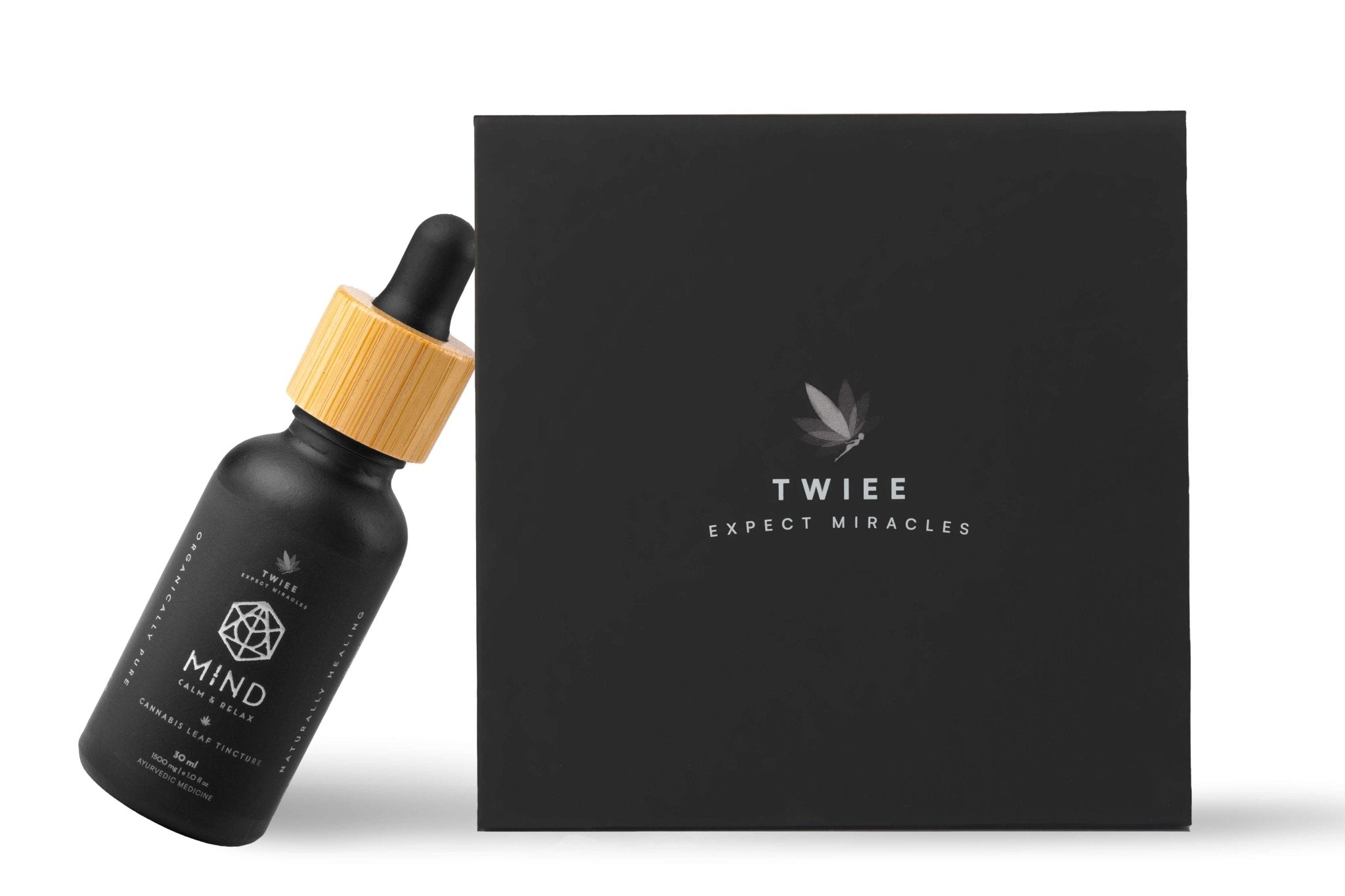 TWIEE MIND Cannabis Tincture (Calm & Relax) 1500 MG - 30 ML - CBD Store India