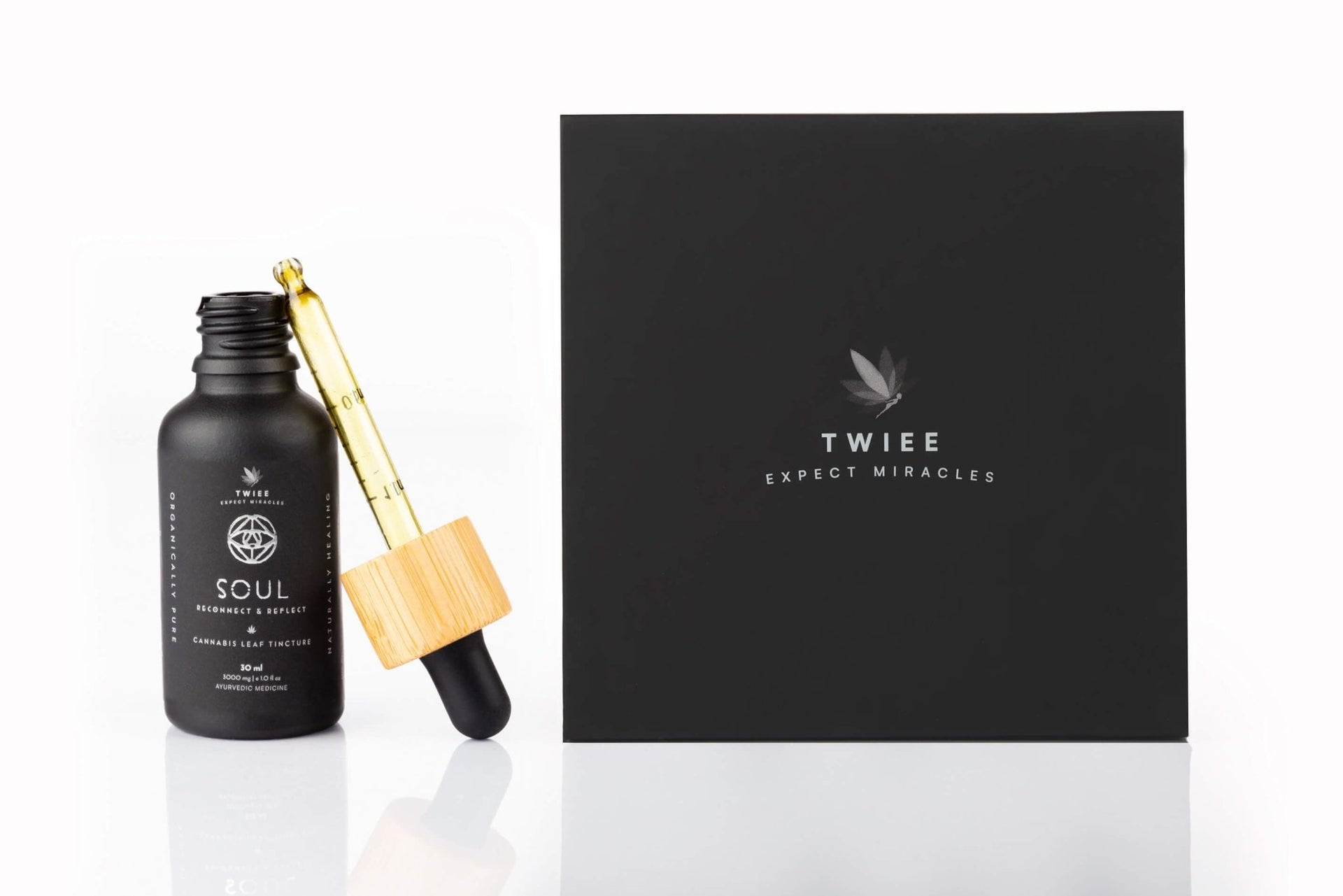TWIEE SOUL Cannabis Tincture (Reconnect & Reflect) 3000 MG - 30 ML - CBD Store India