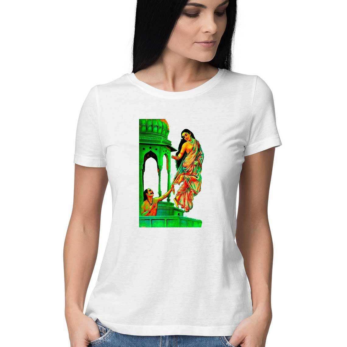 Urvashi the controller of Men's Hearts Women's T-Shirt.