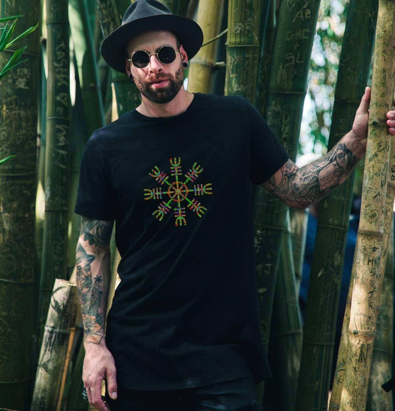 Viking's Compass Men's Graphic T-Shirt.