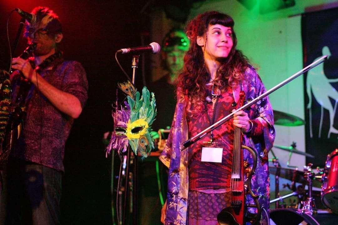 Violin lessons with Tamara Kazziha.