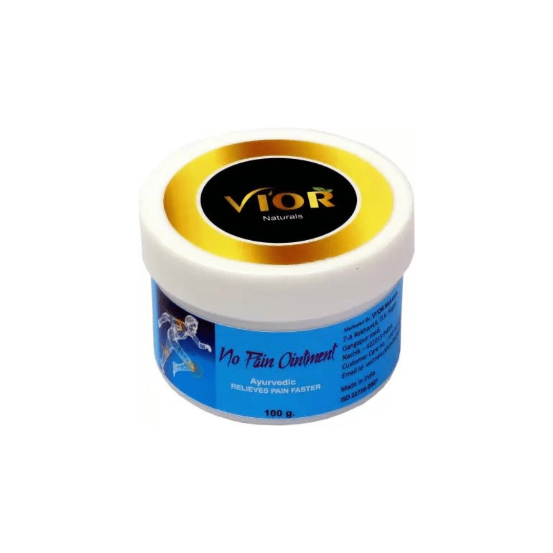 Vior Naturals - No Pain Oinment | Ayurvedic Muscle Relaxant - CBD Store India