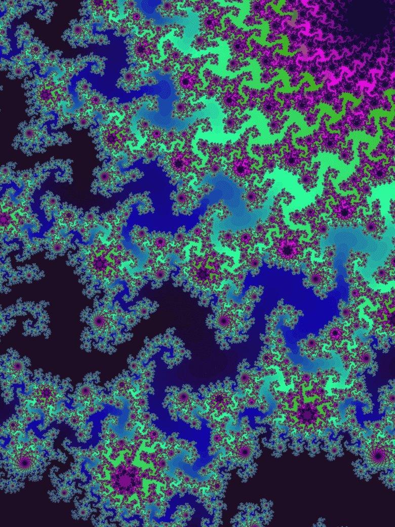 Visions of Haze Women's Crop Top.