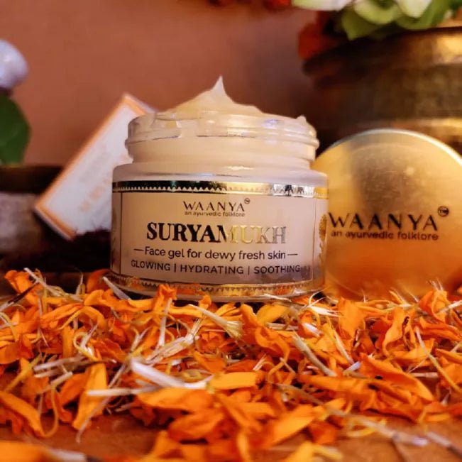 Waanya Suryamukh Face Gel- Face Cream For Dewy Skin - CBD Store India