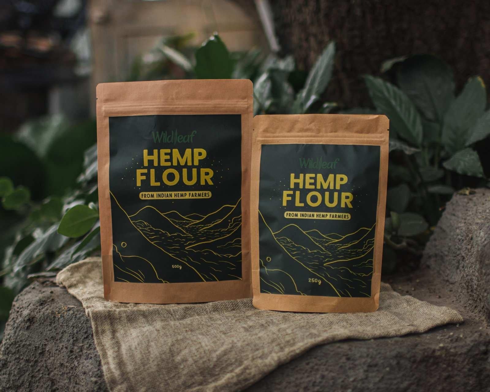Wild Leaf Hemp Flour (250gm - 500gm).