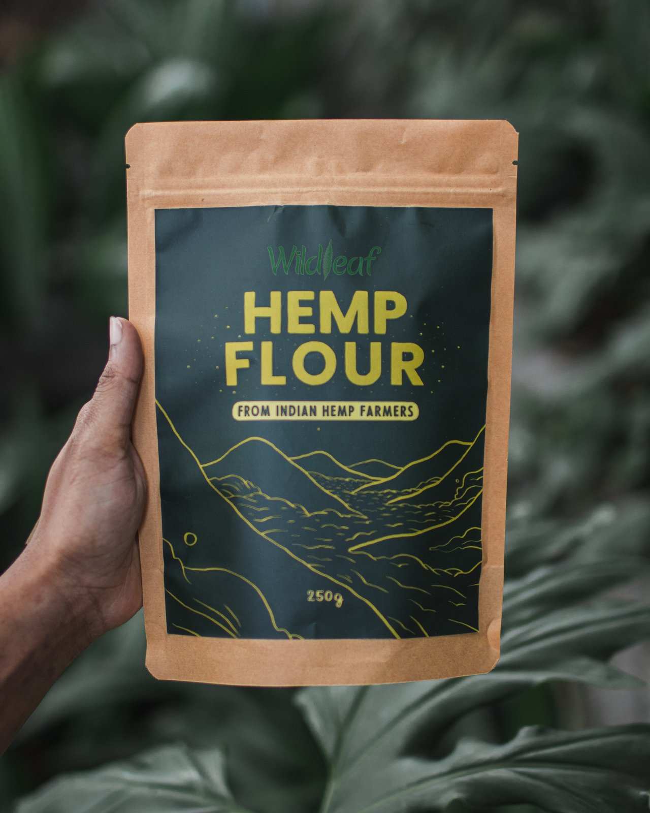 Wild Leaf Hemp Flour (250gm - 500gm) - CBD Store India