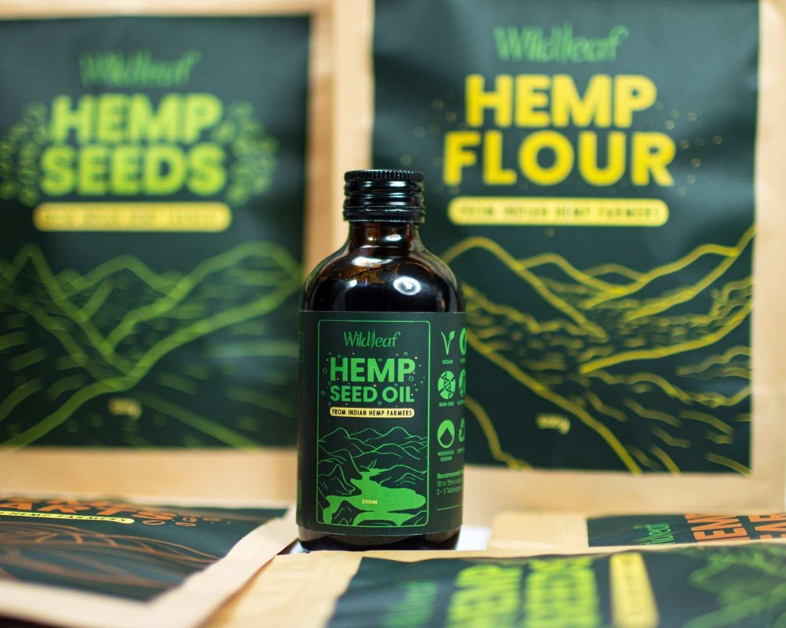 Wildleaf Hemp Seed Oil 200ml.