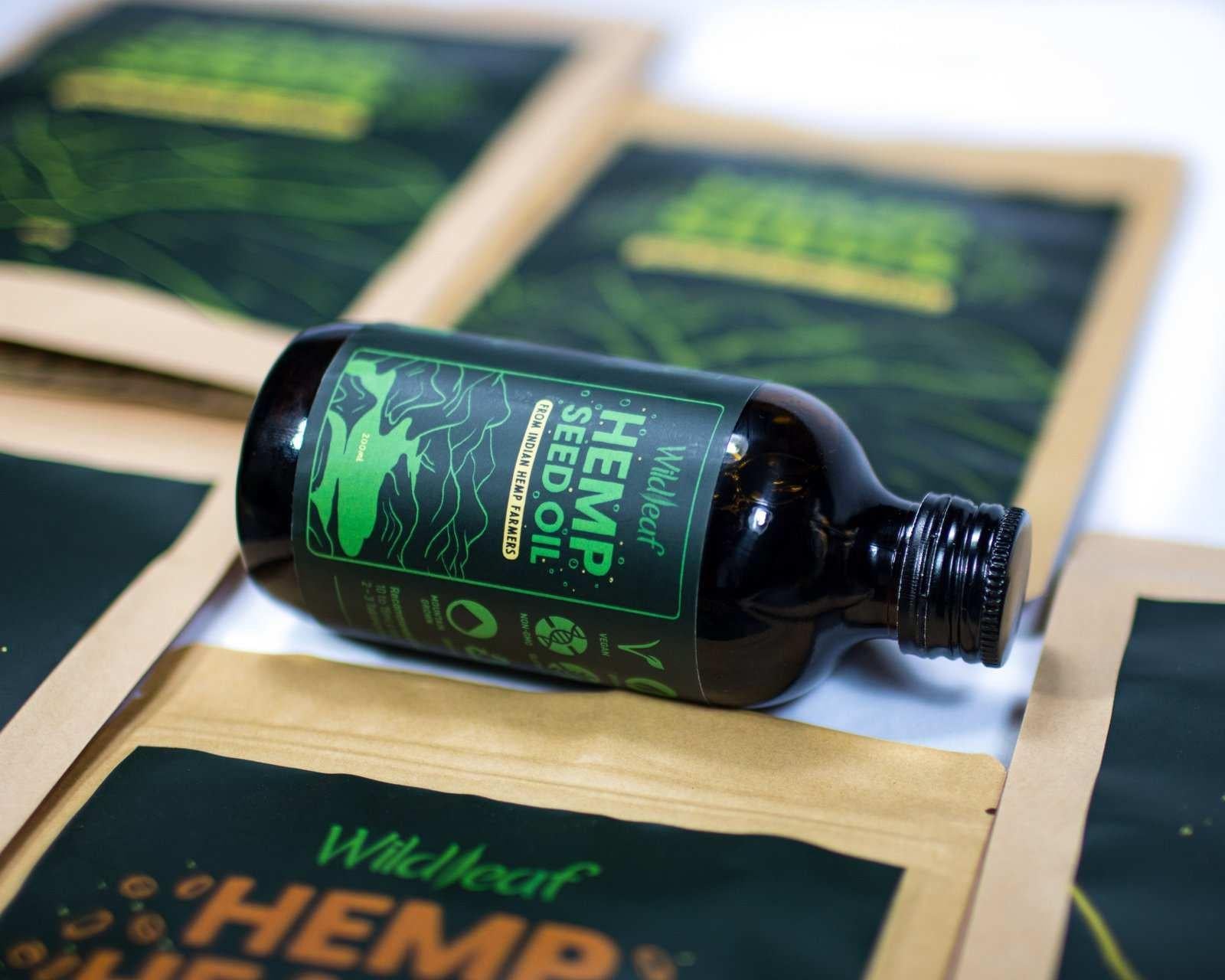 Wildleaf Hemp Seed Oil 200ml.