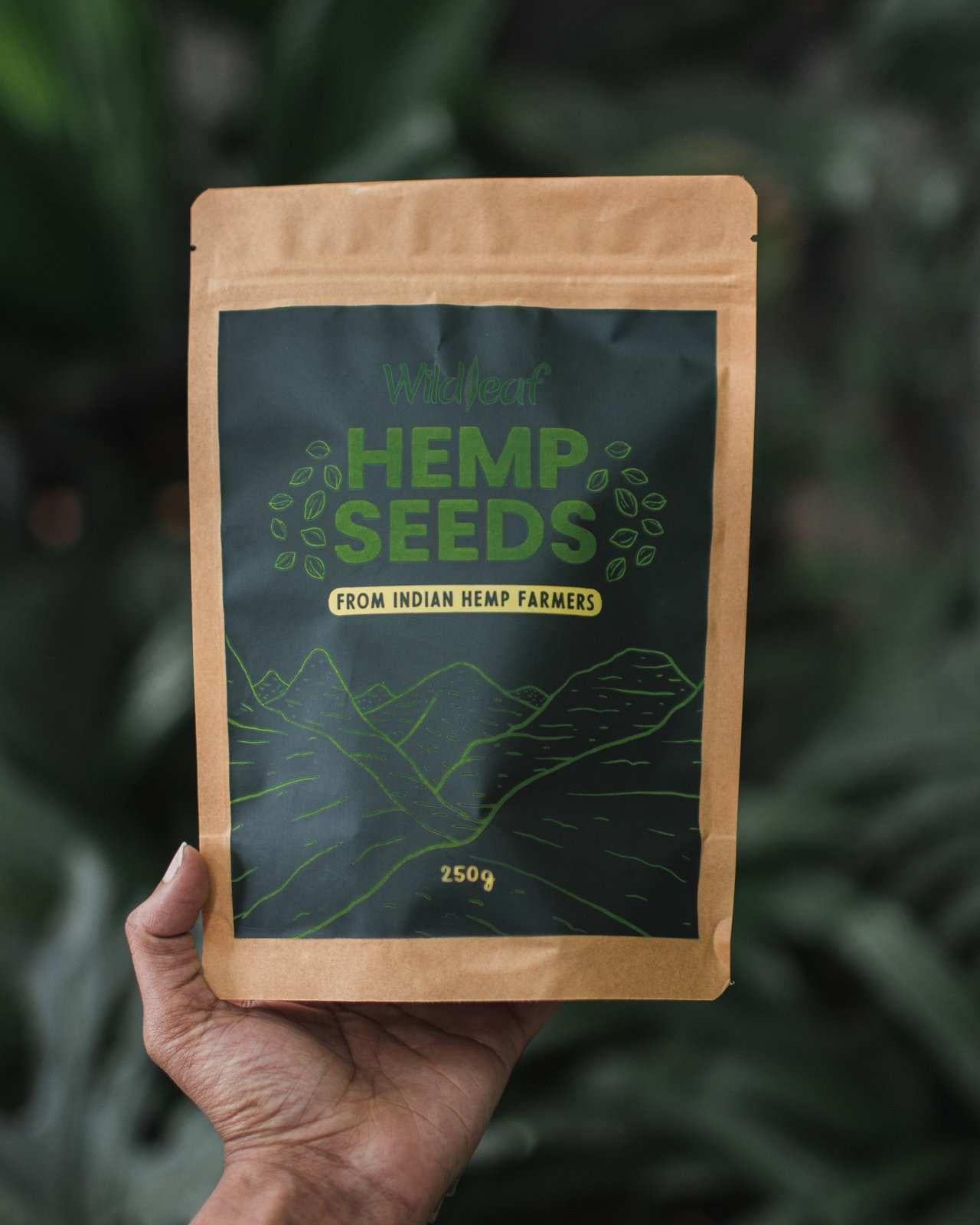 Wildleaf Hemp Seeds (250gm -500gm).