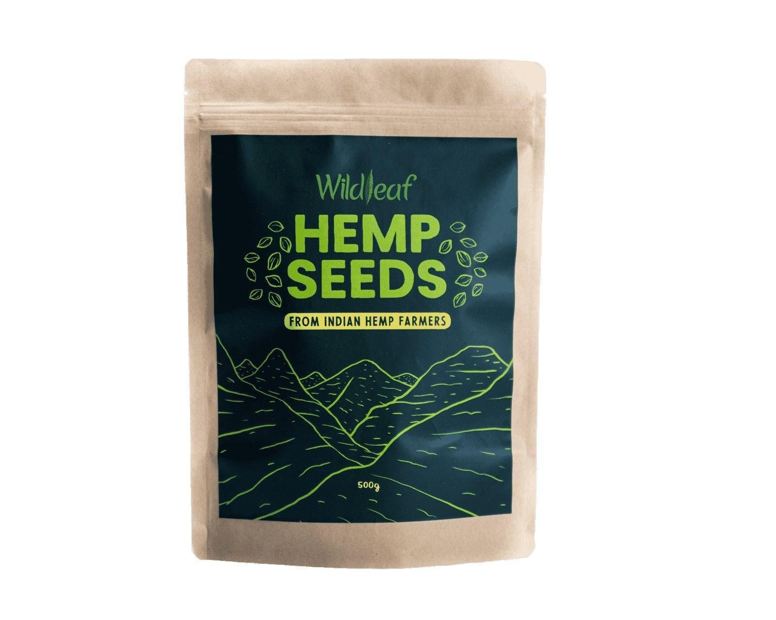 Wildleaf Hemp Seeds (250gm -500gm).