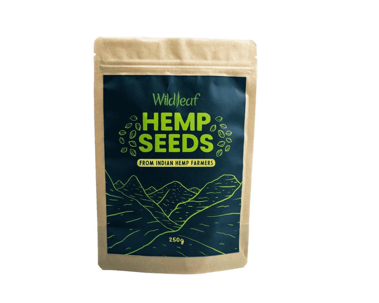 Wildleaf Hemp Seeds (250gm -500gm).