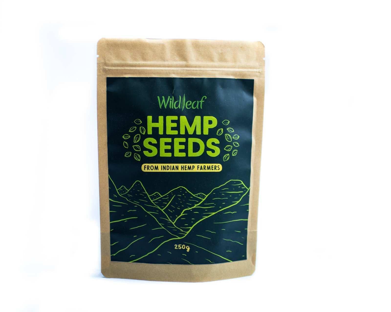 Wildleaf Hemp Seeds (250gm -500gm).