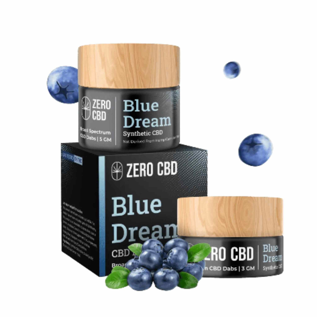Zero CBD - Blue Dream Broad Spectrum CBD Dabs - CBD Store India