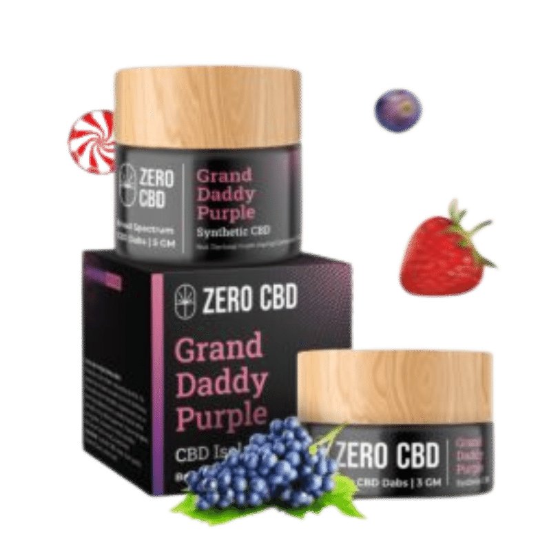 Zero CBD - Grand Daddy Purple Broad Spectrum CBD Dabs - CBD Store India