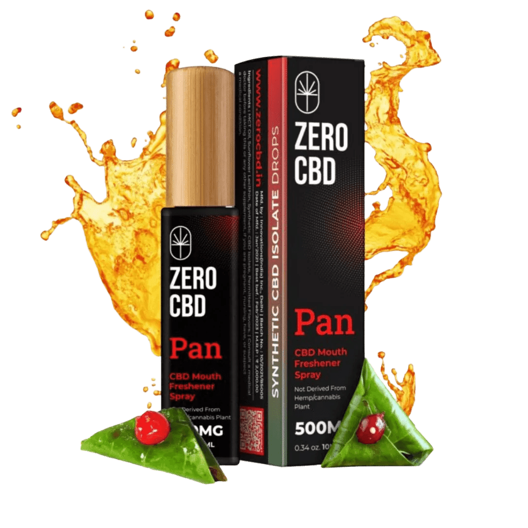 Zero CBD - Pan CBD Mouth Freshener Spray (10ml) - CBD Store India