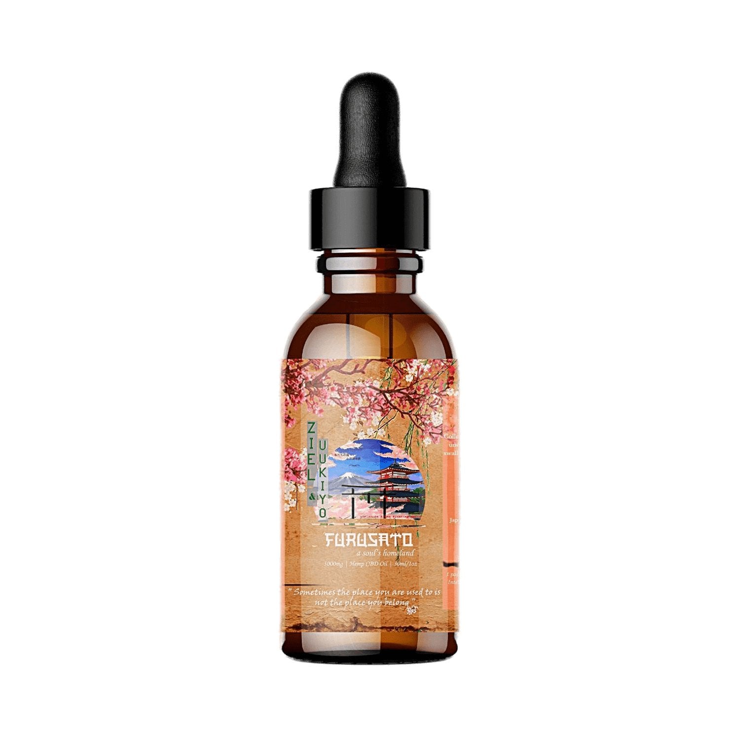 Ziel&Uukiyo FURUSATO - 3000mg CBD Oil - CBD Store India