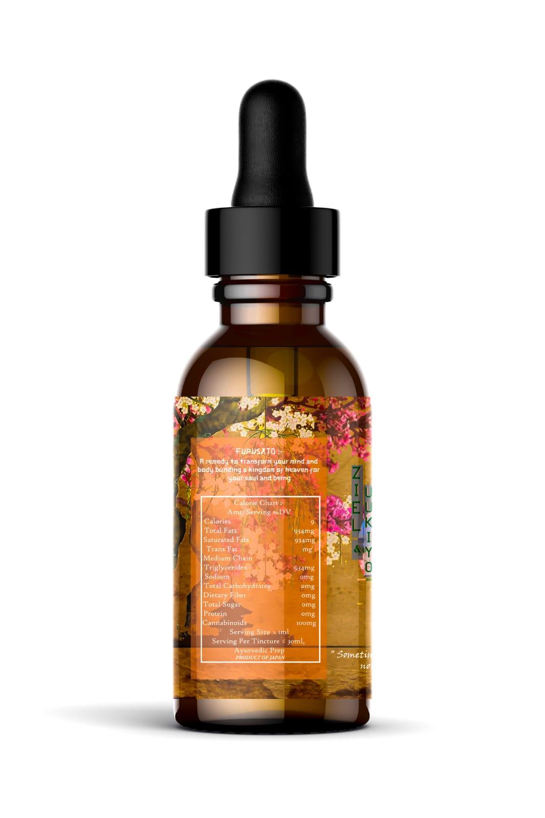 Ziel&Uukiyo FURUSATO - 3000mg Hemp CBD Oil medicine ZIEL&UUKIYO FURUSATO - CBD Store India