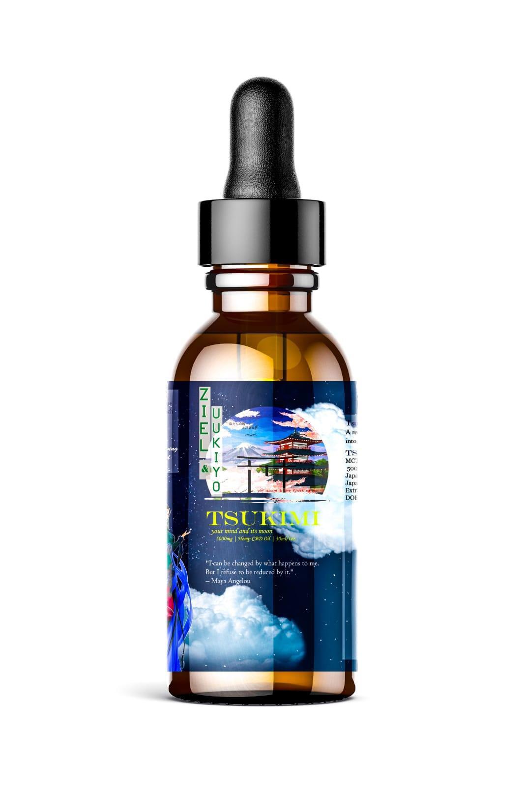 Ziel&Uukiyo TSUKIMI - 5000mg CBD Oil.