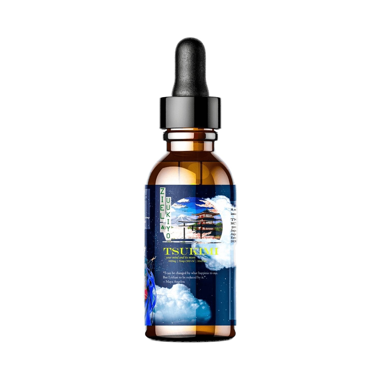 Ziel&Uukiyo TSUKIMI - 5000mg CBD Oil - CBD Store India