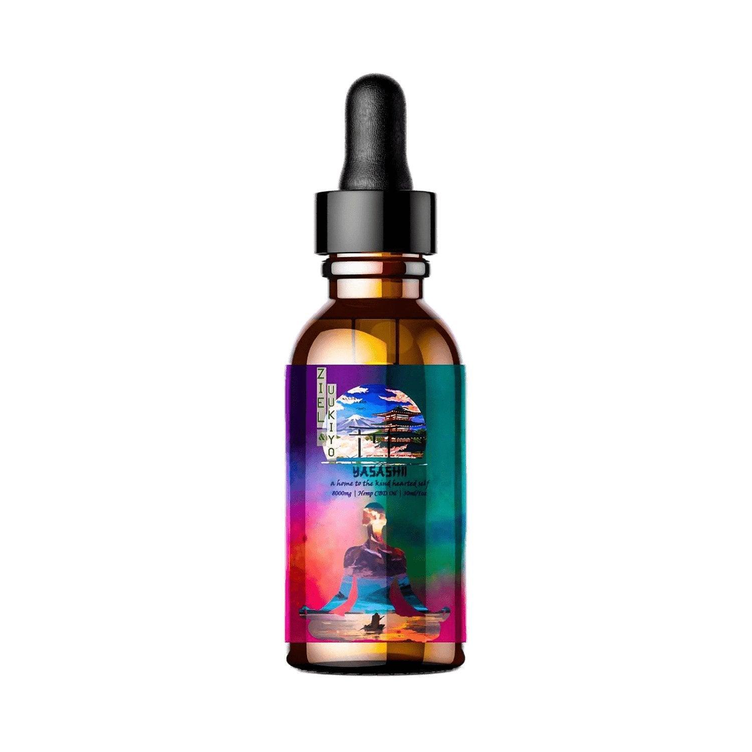 Ziel_Uukiyo - YASASHII Full Spectrum CBD Oil – 8000mg | Premium Relief Oil | 30ml | CBD Store India