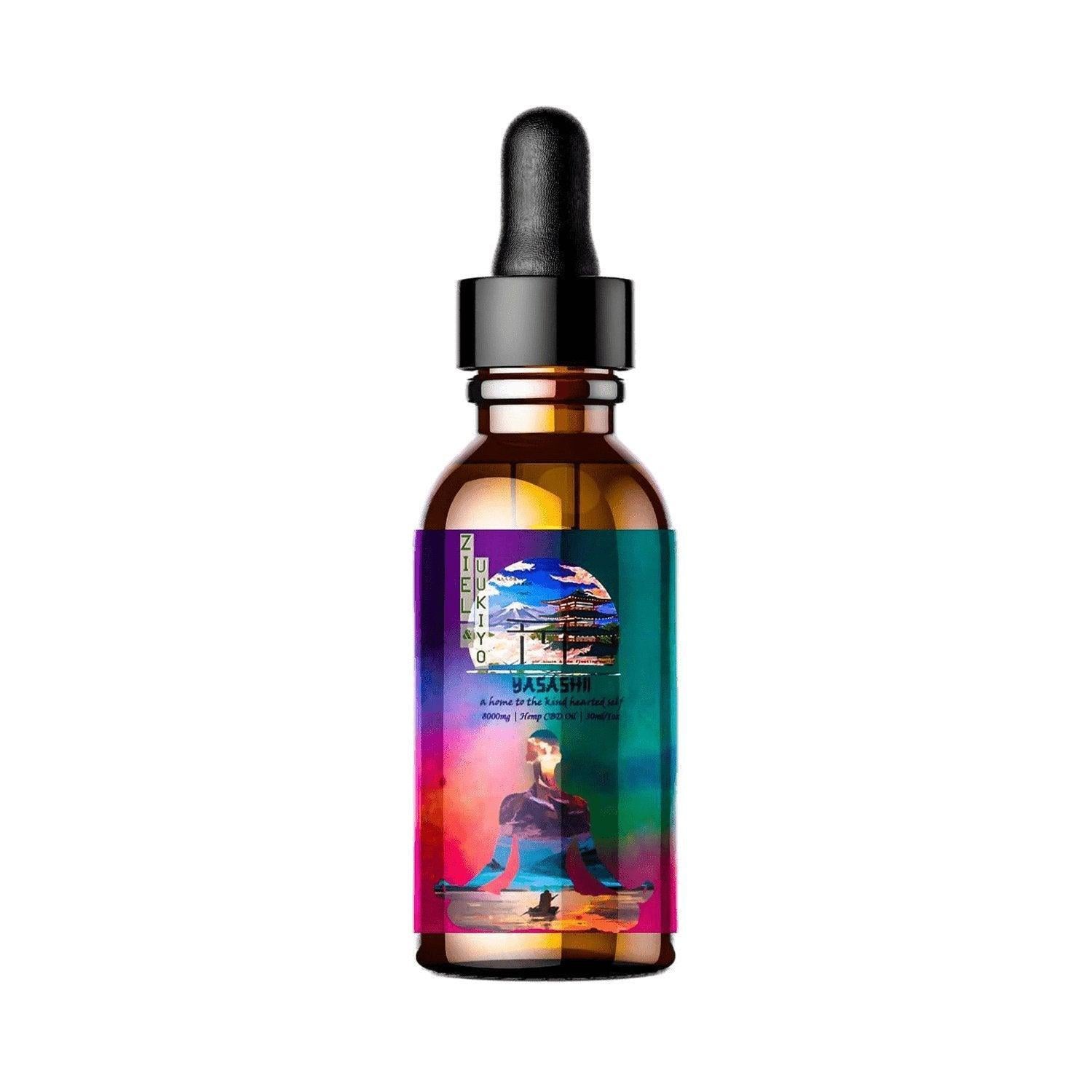 Ziel&Uukiyo YASASHII - 8000mg CBD Oil.
